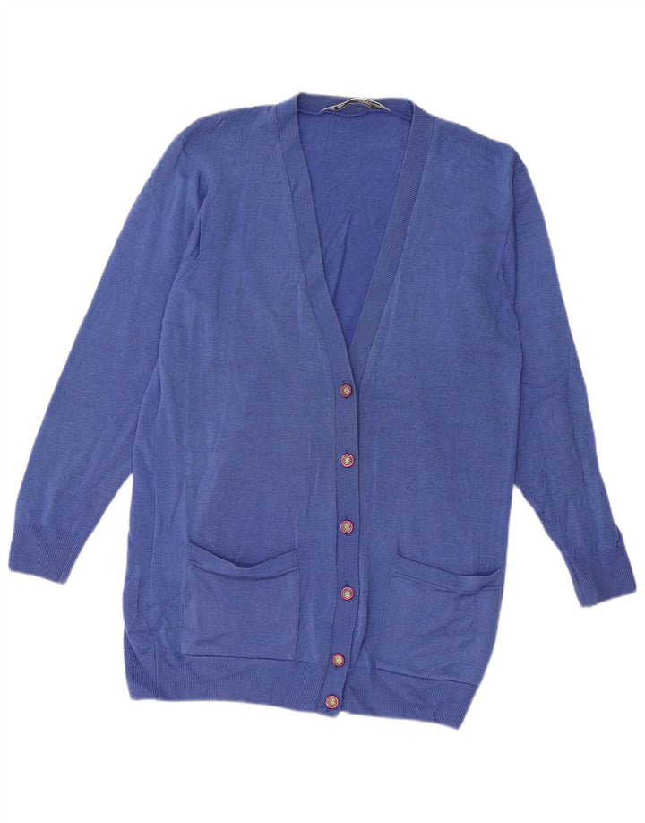 Marks & Spencer Damen St. Michael Cardigan Pullover UK 8 Small Blau