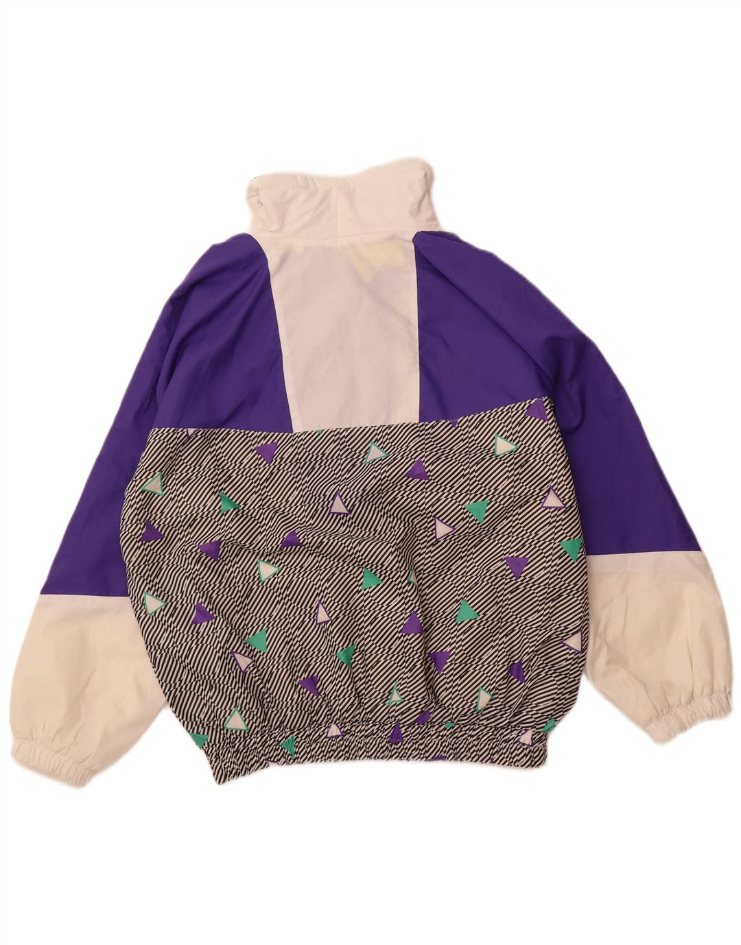 RODEO Herren-Kapuzenpullover-Skijacke, UK 40, Größe L, Lila, Farbblock