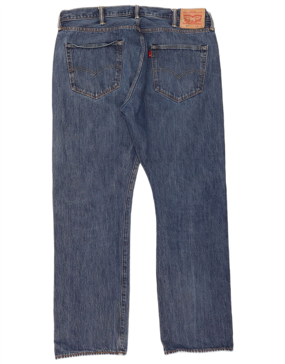 Levi's Herren 501 Straight Jeans W40 L32 Blaue Baumwolle