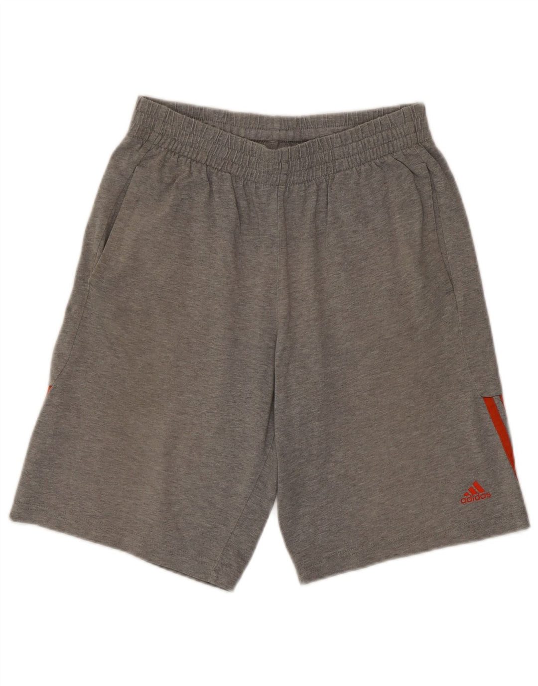 Adidas Sportshorts für Jungen, 13–14 Jahre, grau meliert