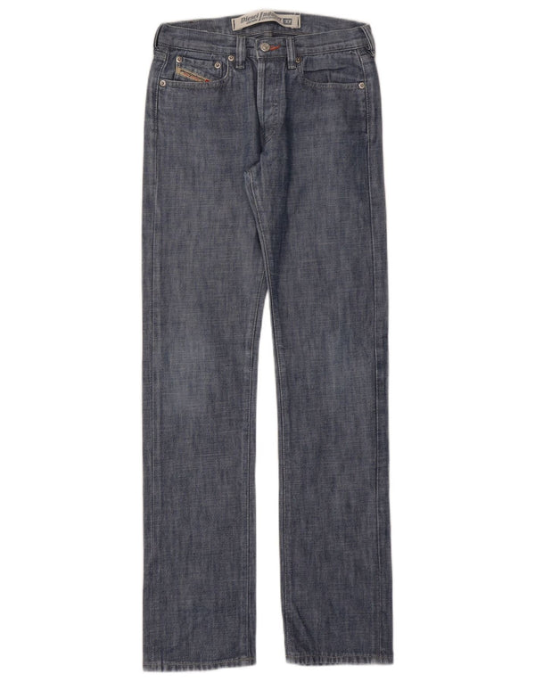 Diesel Damen Straight Jeans W26 L32 Blaue Baumwolle