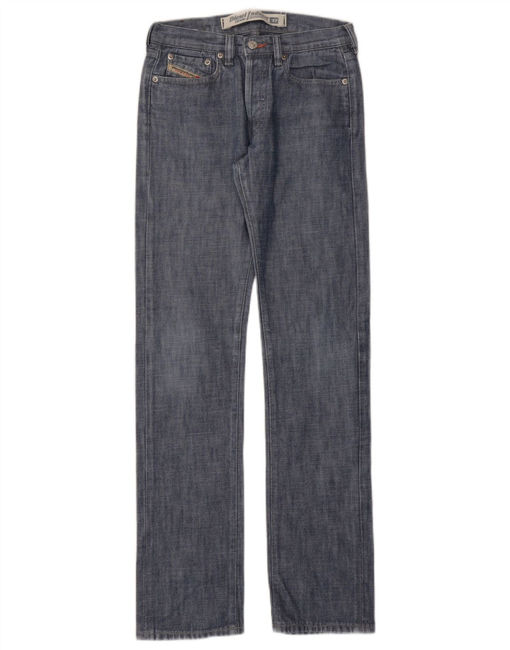 Diesel Damen Straight Jeans W26 L32 Blaue Baumwolle
