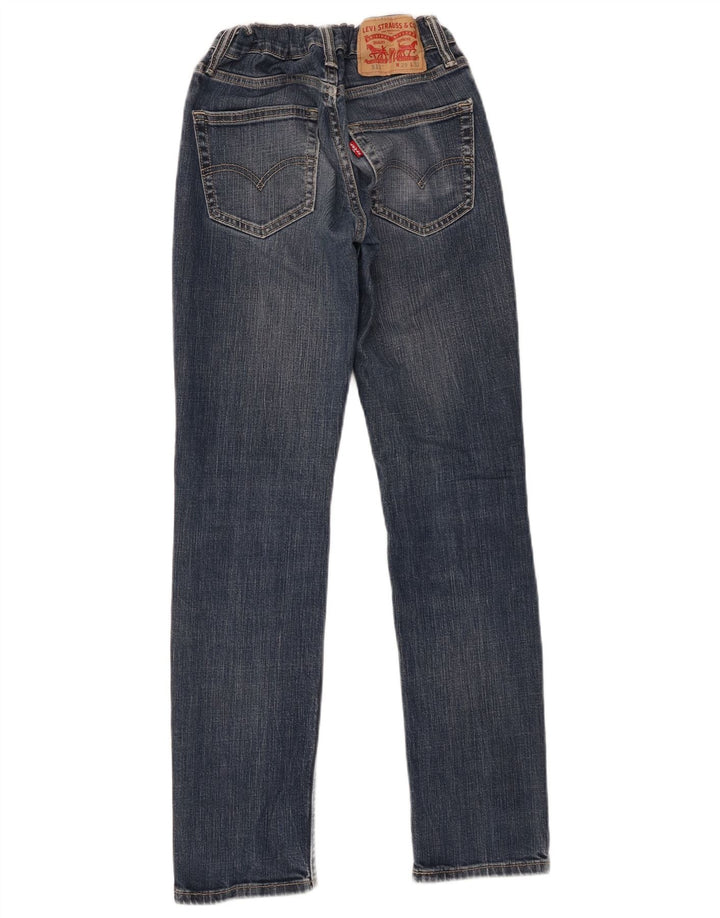 Levi's Herren 511 Distressed Slim Jeans W29 L29 Blaue Baumwolle