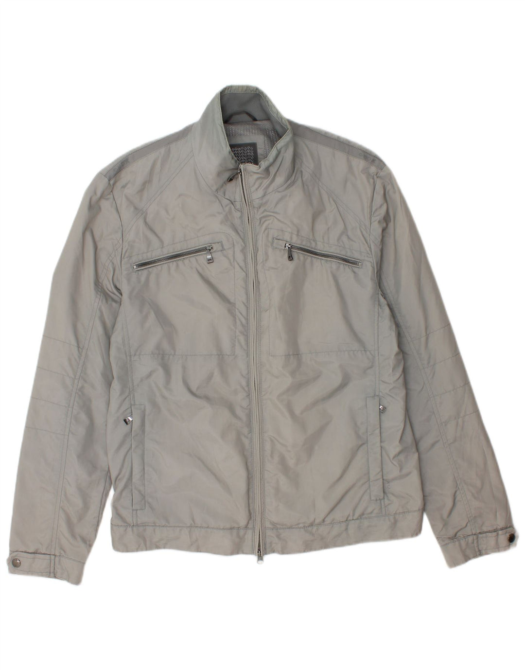 Geox Herren Utility Jacke UK 40 Large Grau Polyamid