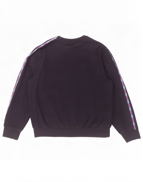 Fila Herren Grafik-Sweatshirt-Pullover XL, marineblau, gestreift, Baumwolle