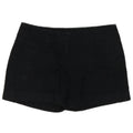 Zara Damen Chino-Shorts, Größe S, W26, Schwarz, Baumwolle