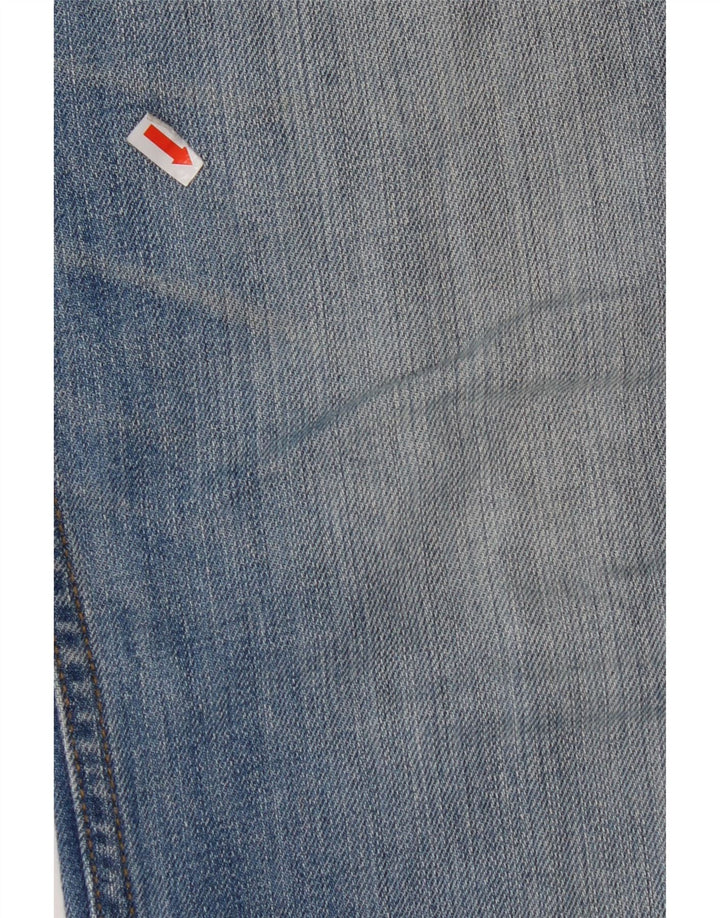 LEVI'S Herren 514 Straight Jeans W34 L32 Blaue Baumwolle