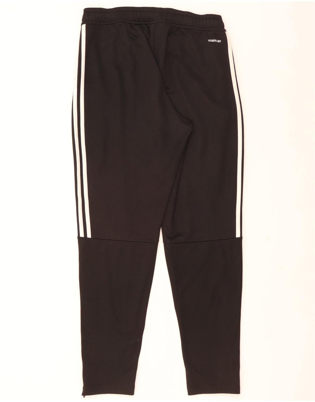 Adidas Damen Aeroready Trainingshose UK 14 Medium Schwarz Polyester