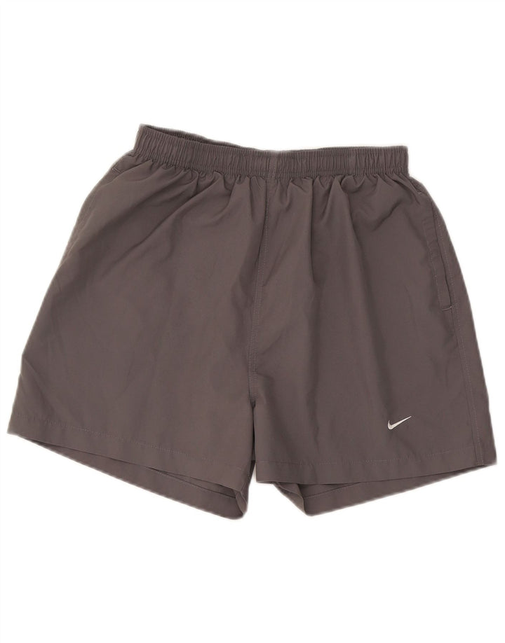 Nike Herren-Sportshorts, großes graues Polyester