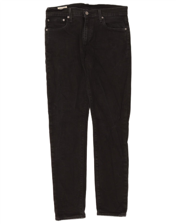 Levi's Herren 512 Slim Tapered Jeans W32 L32 Schwarz