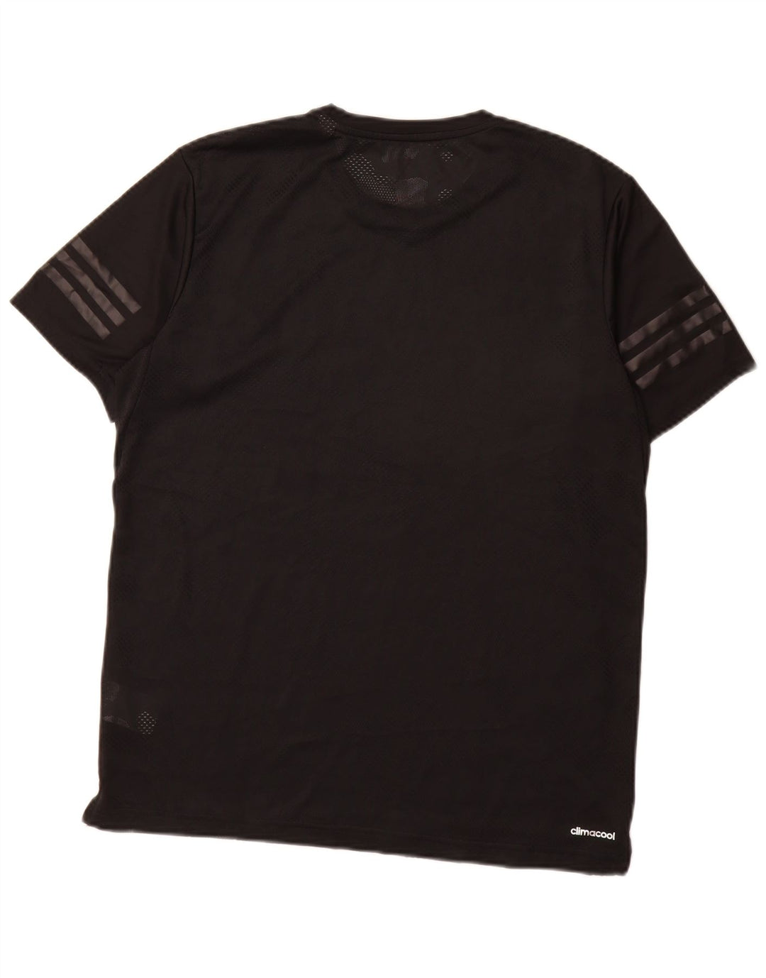 Adidas Herren Climacool T-Shirt Top Large Schwarz Polyester