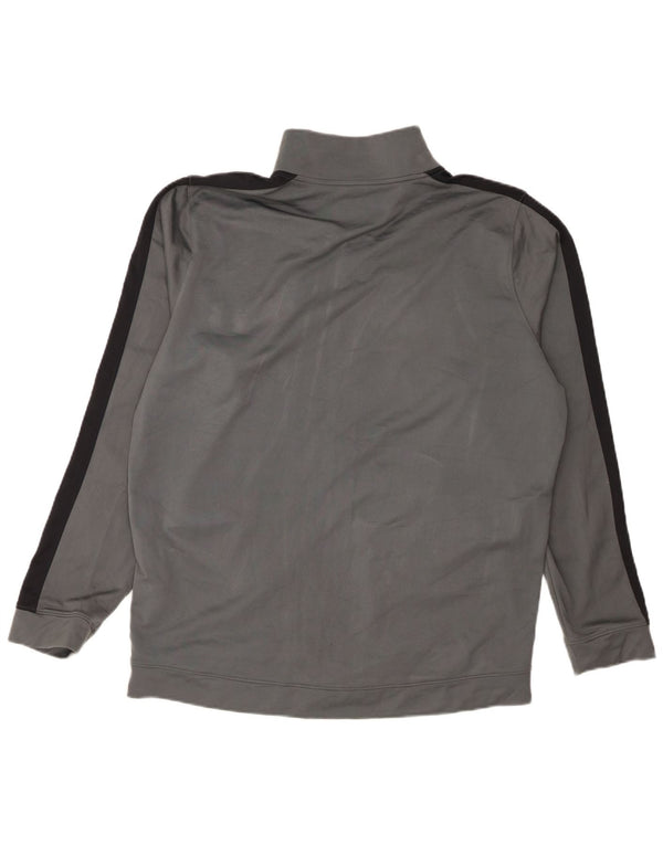 Under Armour Herren-Trainingsanzug-Oberteiljacke XL Graues Colourblock-Polyester
