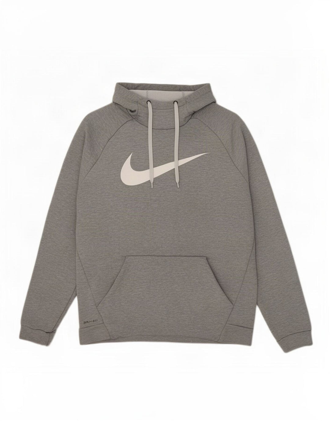Nike Herren Dri Fit Graphic Kapuzenpullover, groß, grau, Polyester