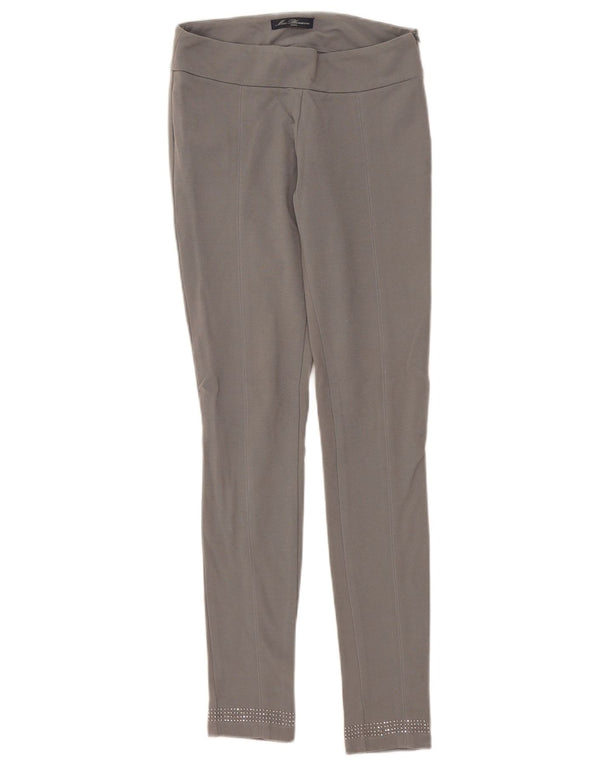 Miss Blumarine Skinny-Freizeithose für Mädchen, 13–14 Jahre, W28, L30, Grau