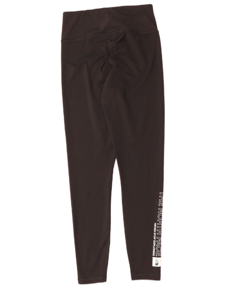 THE NORTH FACE Damen Grafik-Leggings UK 8 Small Schwarz Polyester