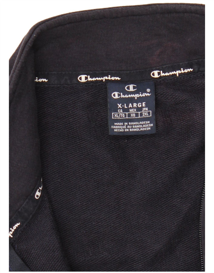 Champion Herren-Trainingsanzug-Top-Jacke XL, Marineblau