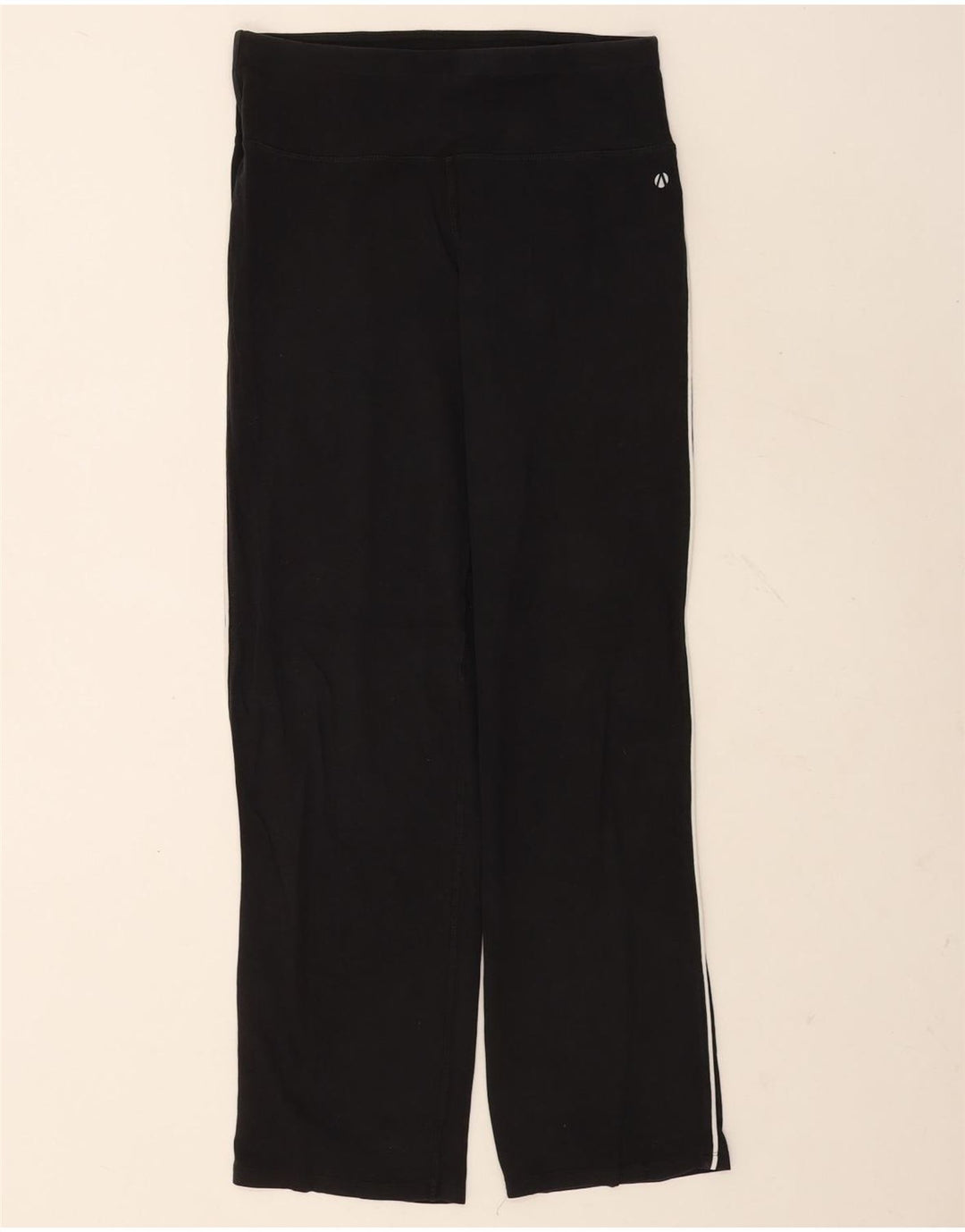 Marks & Spencer Damen-Trainingshose, UK-Größe 12, mittelschwarz, Baumwolle