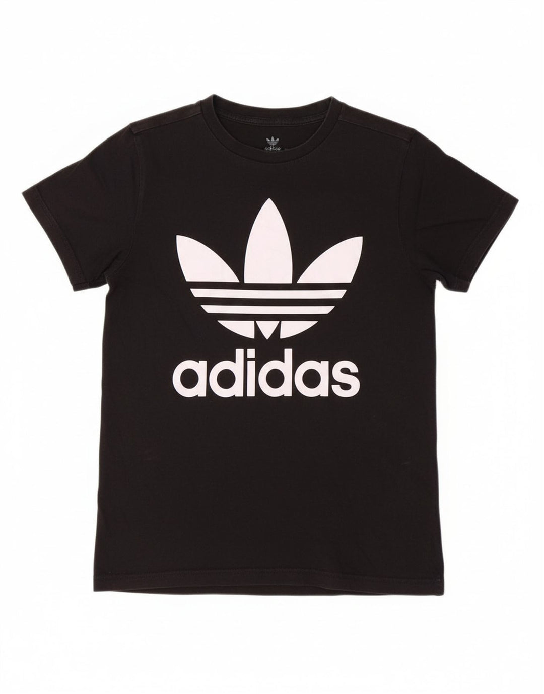 ADIDAS Boys Graphic T-Shirt Top 11-12 Years Black