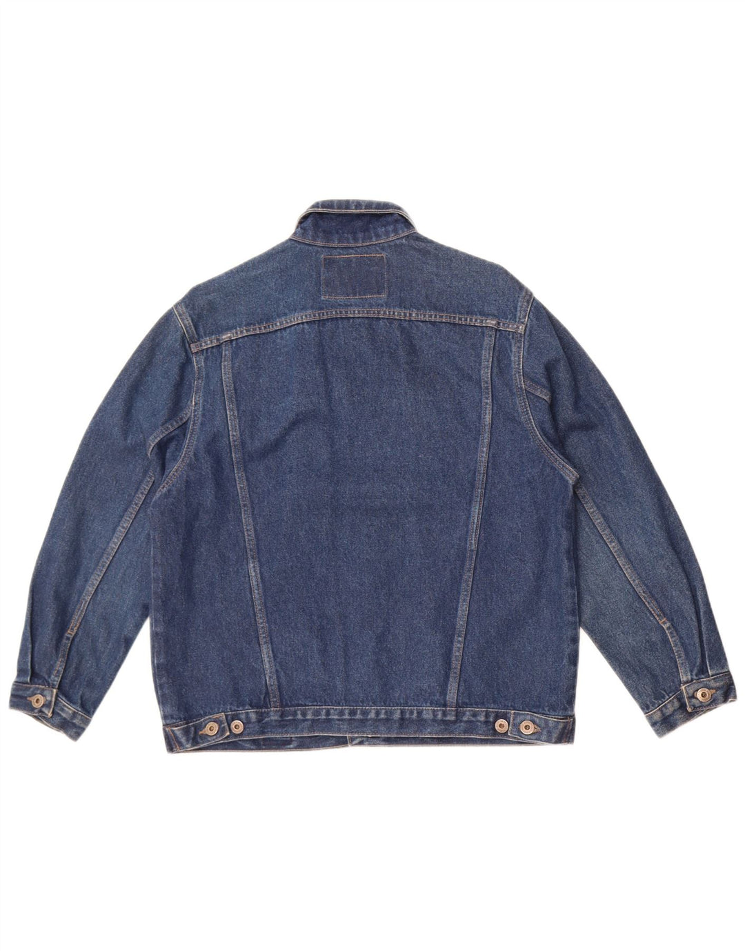 Guess Damen Jeansjacke UK 18 XL Blaue Baumwolle