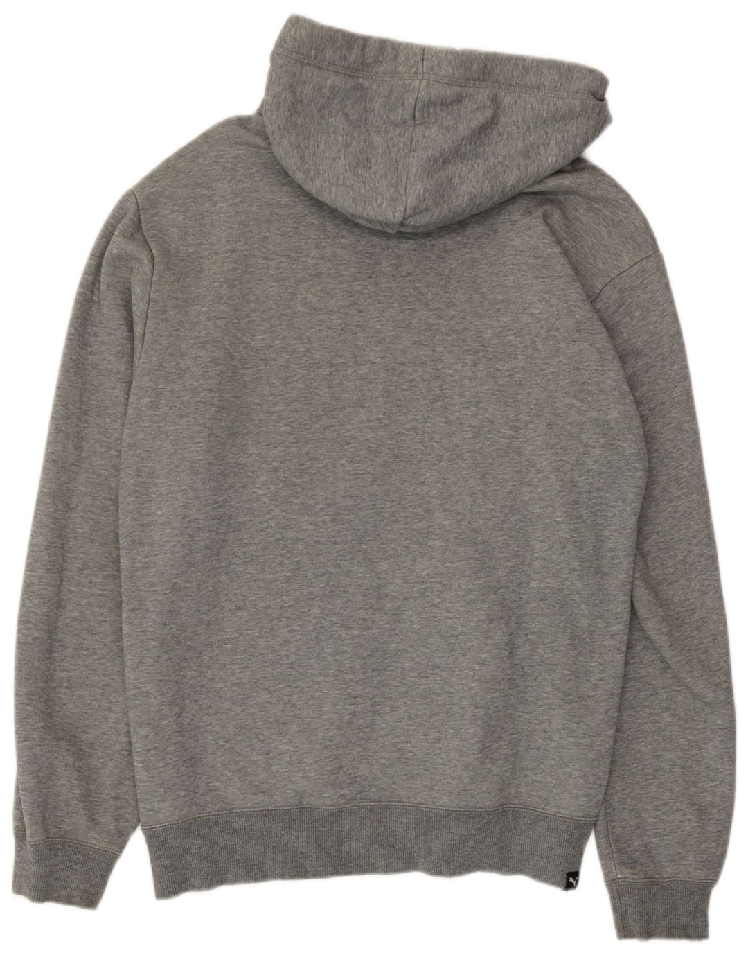 Puma Herren Graphic Hoodie Pullover mittelgraue Baumwolle