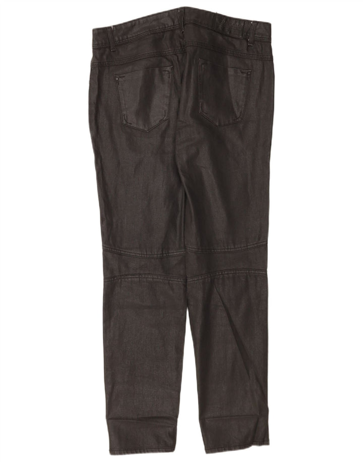 Zara Damen Slim Jeans EU 42 Large W32 L30 Schwarz