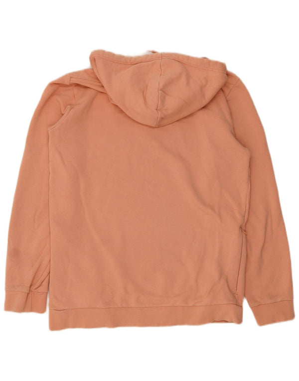 Adidas Damen Graphic Hoodie Pullover UK 14 Mittelrosa