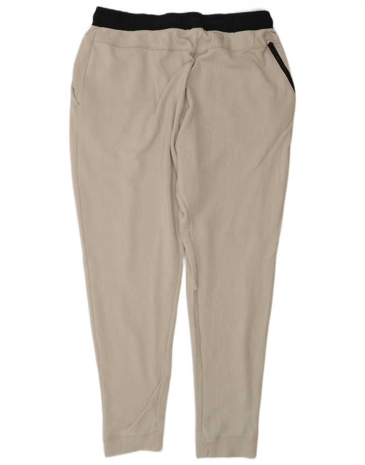 Nike Herren-Trainingshose, Jogginghose, XL, weiße Colourblock-Baumwolle