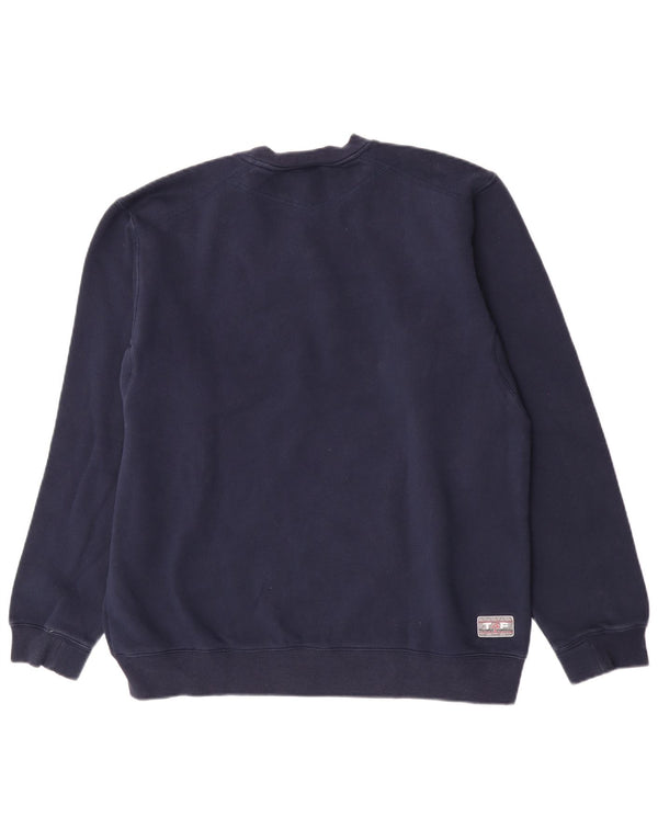 Umbro Mens Sweatshirt Jumper Large Navy Blue