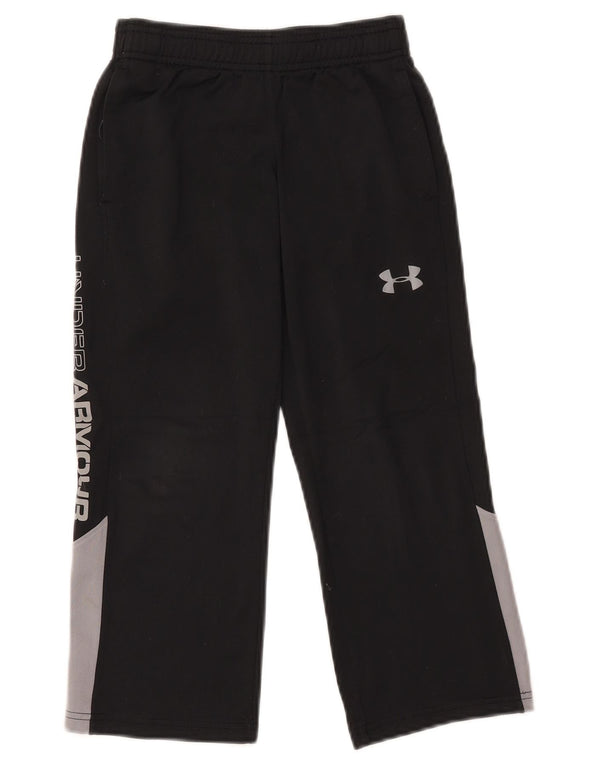 Under Armour Mädchen-Trainingshose mit Grafik, 6–7 Jahre, XS, Schwarz