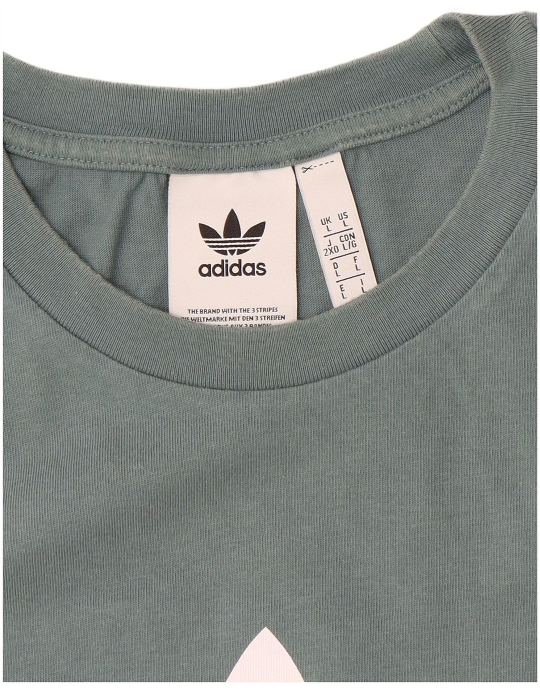 ADIDAS Herren Grafik T-Shirt Top Large Blau