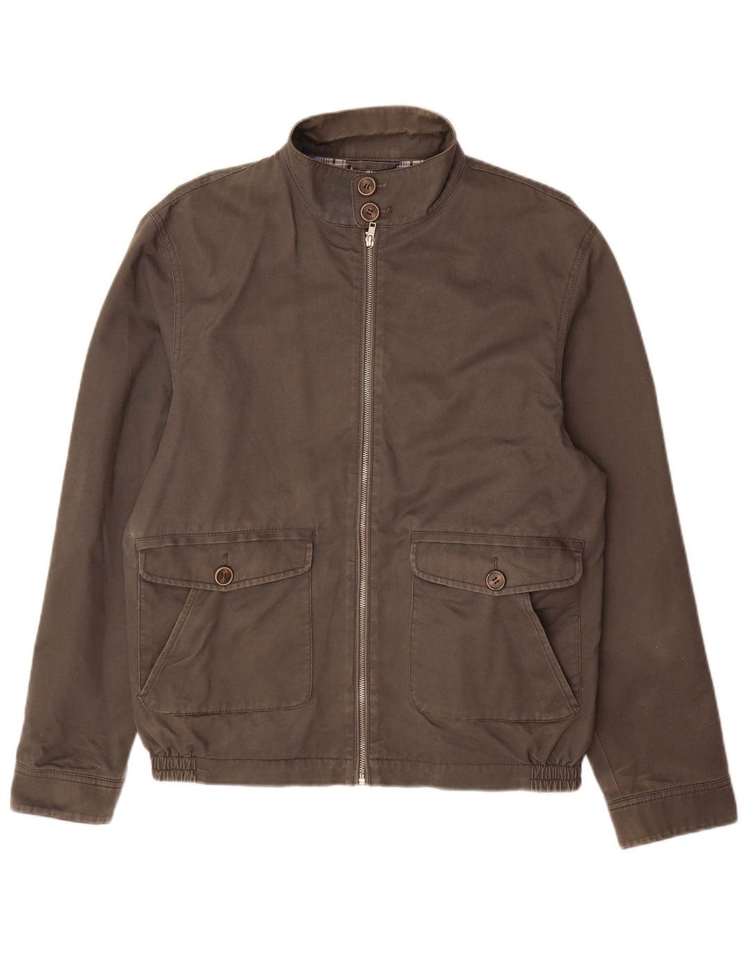 Marks & Spencer Herren Blue Harbor Bomberjacke UK 38 Mittelgrau