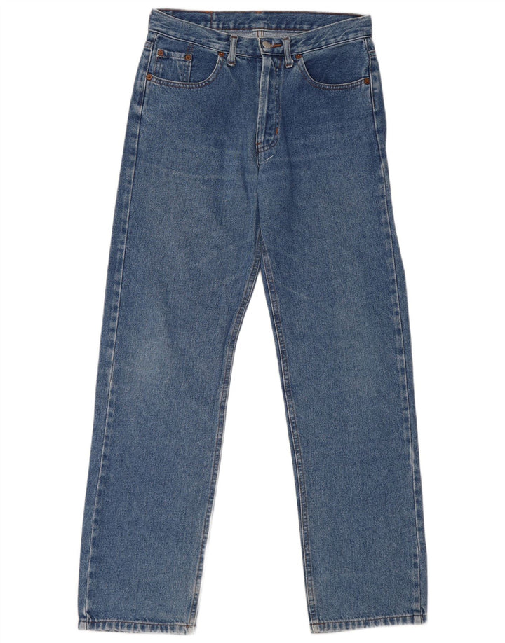 Levi's Damen 501 Straight Jeans W32 L30 Blaue Baumwolle