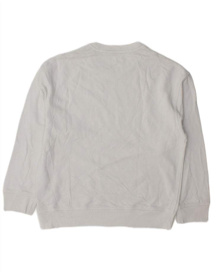 Levi's Herren Relaxed Graphic Sweatshirt Pullover Small Weiße Baumwolle