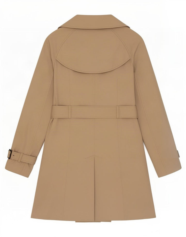 Zara Damen Trenchcoat UK 6 XS Beige Polyester