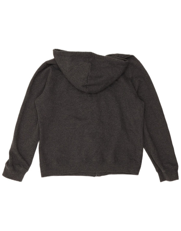 Fila Jungen-Kapuzenpullover mit grafischem Reißverschluss, 15–16 Jahre, graue Baumwolle