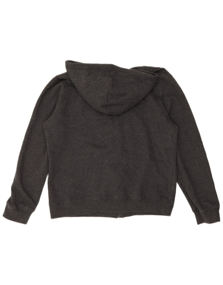 Fila Jungen-Kapuzenpullover mit grafischem Reißverschluss, 15–16 Jahre, graue Baumwolle