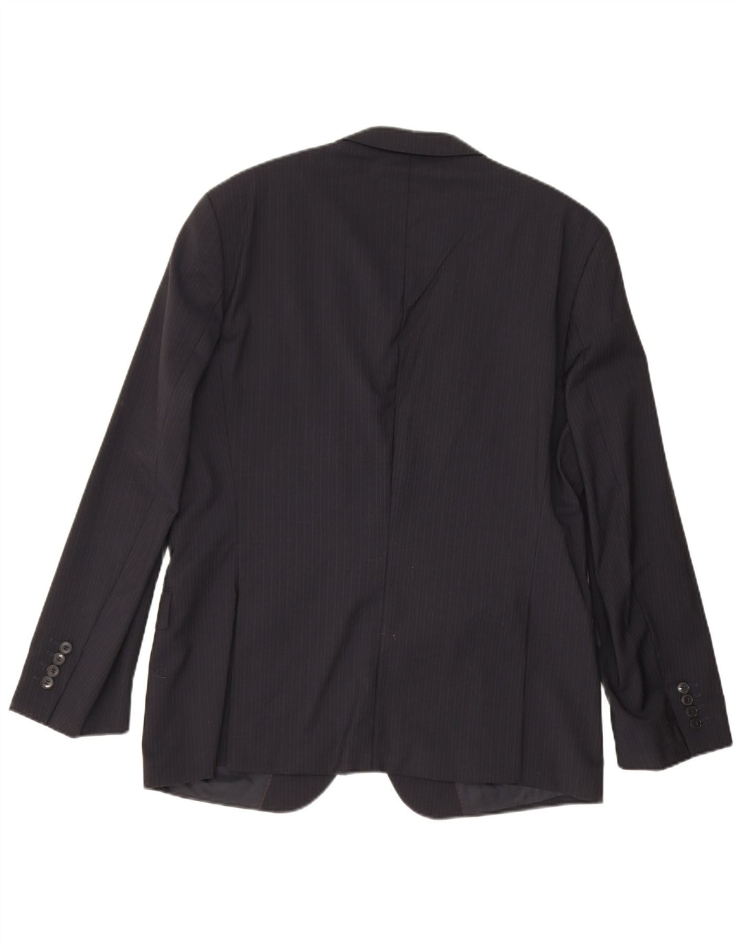Hugo Boss Herren-Blazer mit 2 Knöpfen, UK 54, 2XL, Marineblau, Nadelstreifen