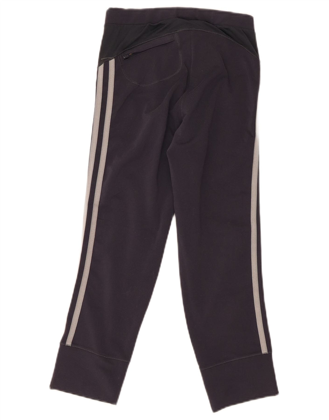 Adidas Damen Capri-Leggings UK 8 Small Schwarz Polyester