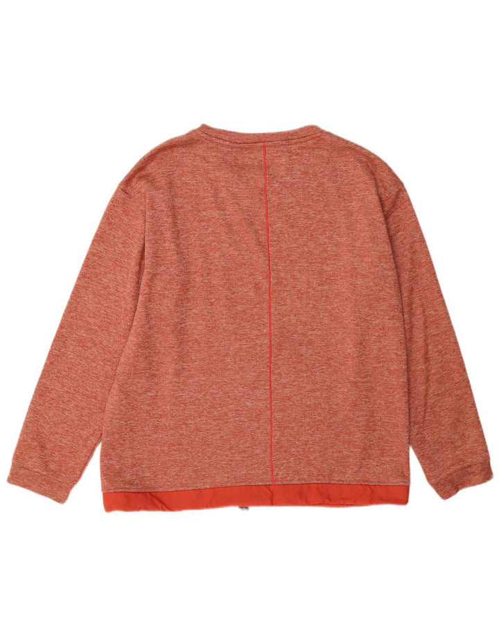 Berghaus Damen Sweatshirt-Pullover UK 12 Mittelrot meliert