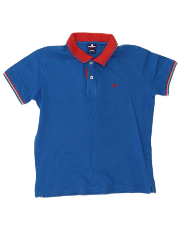 CHAMPION Damen Poloshirt UK 10 Small Blau