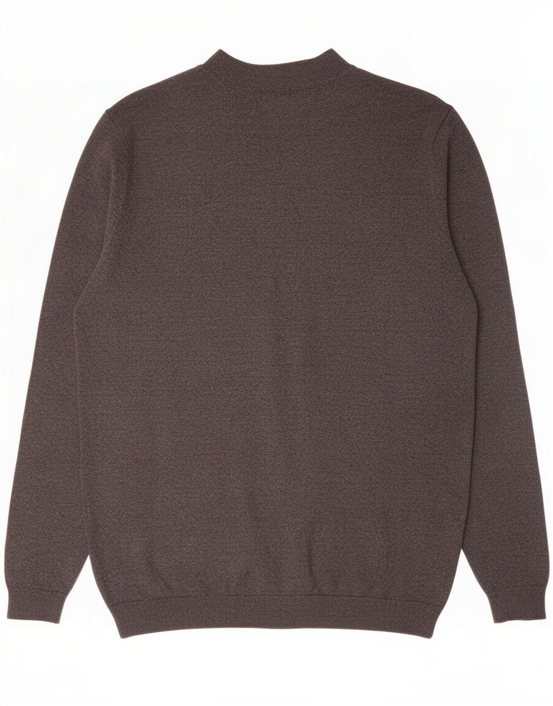 Zara Herren-Pullover mit Rollkragen, Größe S, graue Viskose