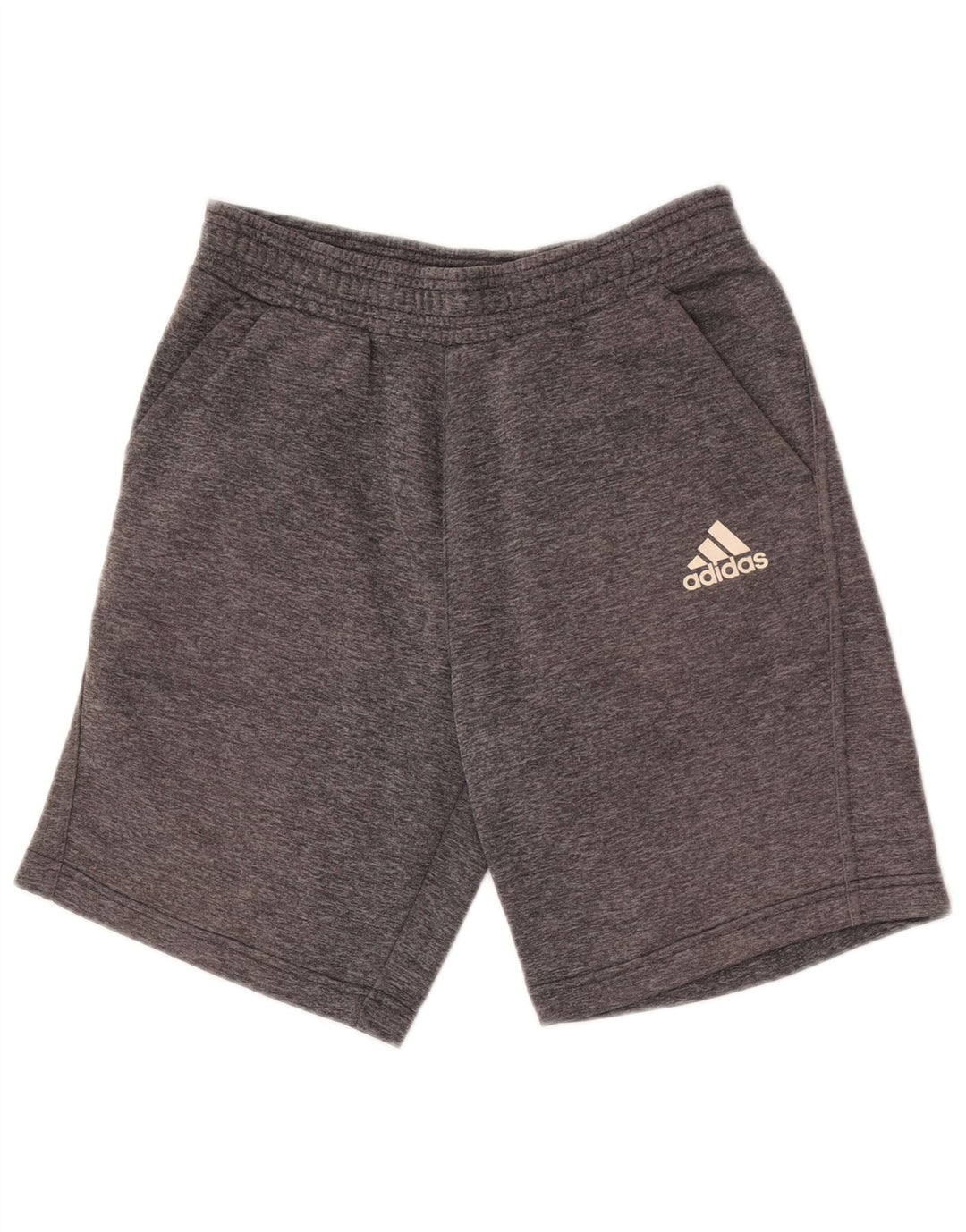 Adidas Jungen Climalite Sport Shorts 13-14 Jahre Grau Polyester