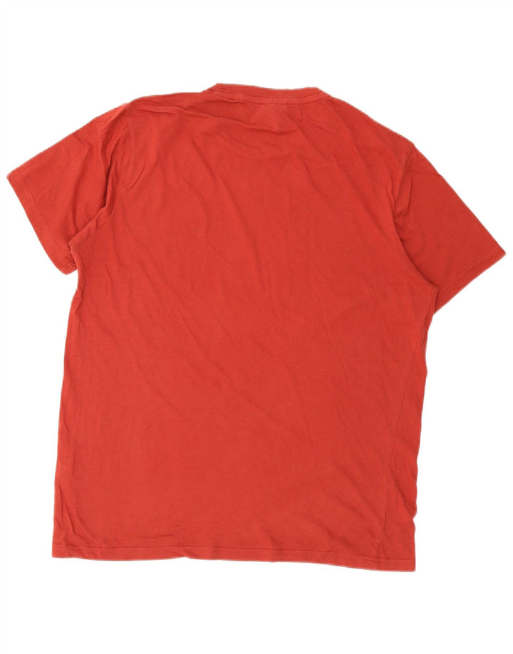 CHAMPION Herren T-Shirt Top XL Rot Baumwolle