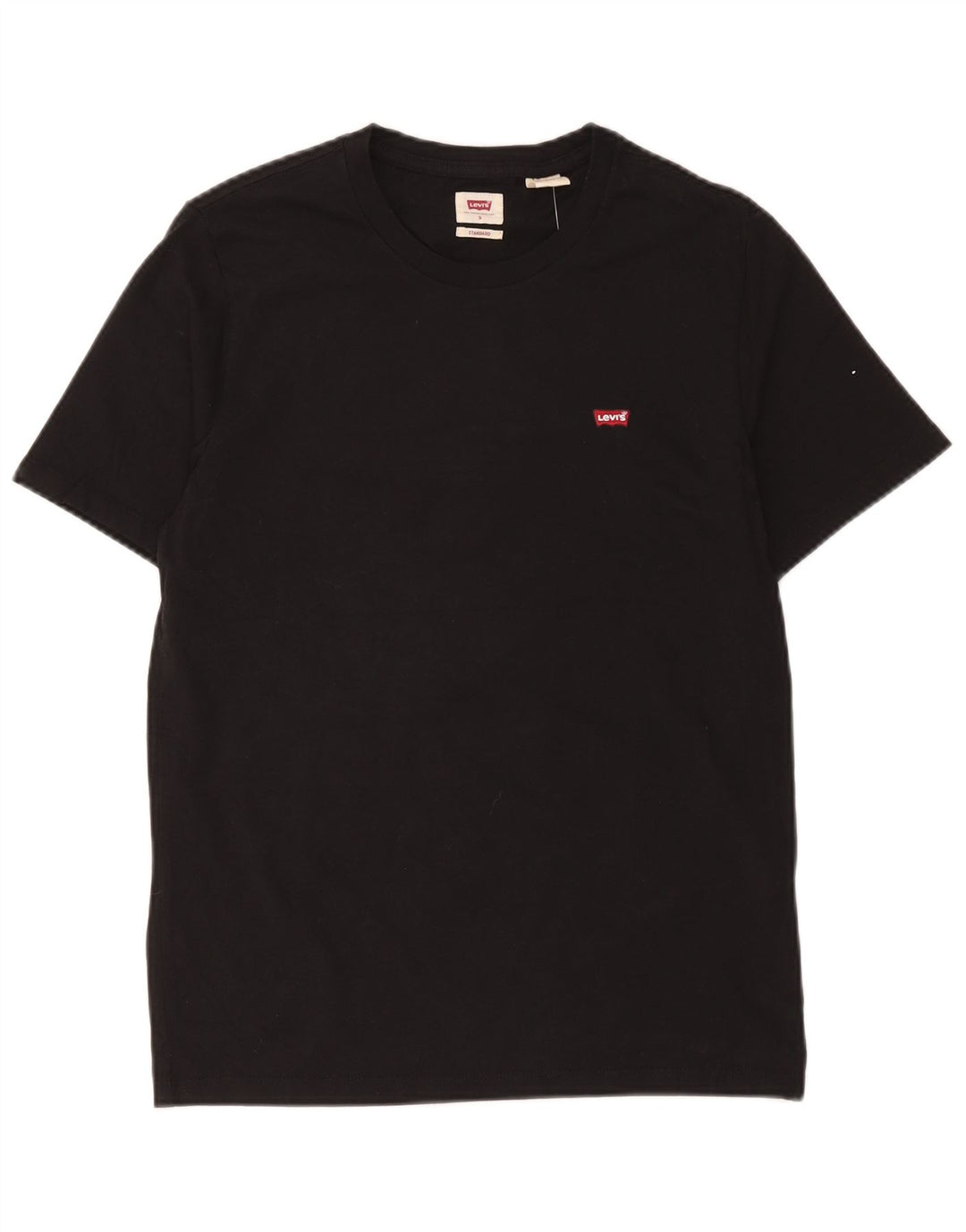Levi's Herren-T-Shirt mit Standard-Passform, Größe S, Schwarz, Baumwolle