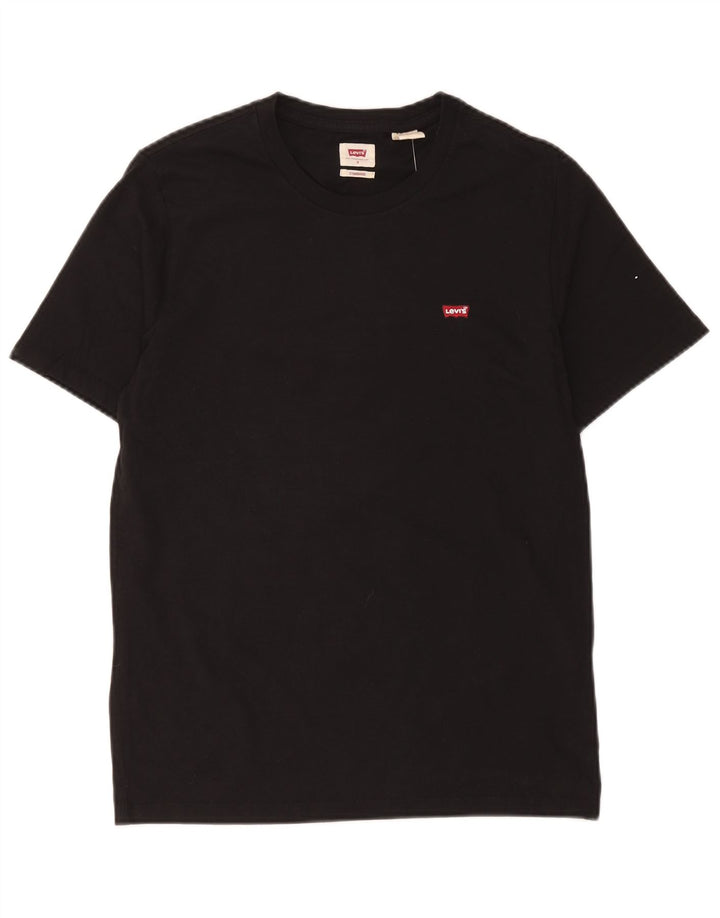 Levi's Herren-T-Shirt mit Standard-Passform, Größe S, Schwarz, Baumwolle
