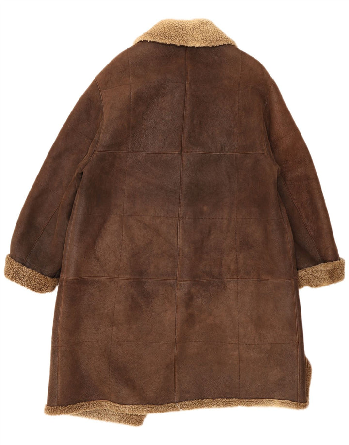 Conbipel Damen Lammfellmantel UK 14 Large Braun