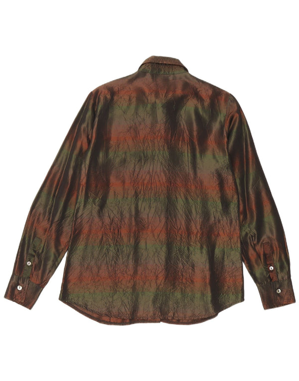 Il Marchese Coccapani Damenhemd UK 12 Medium Mehrfarbig gestreift