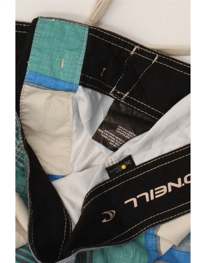 O'Neill Herren-Badeshorts XL, mehrfarbig, gestreift, Polyester