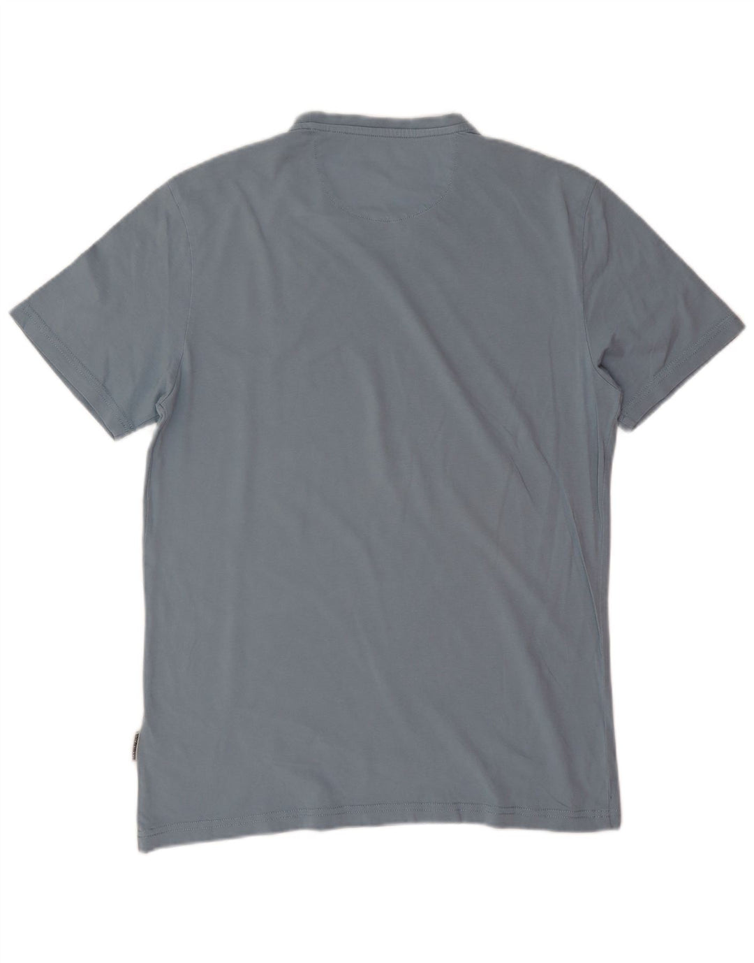 Napapijri Herren T-Shirt-Oberteil aus mittelblauer Baumwolle