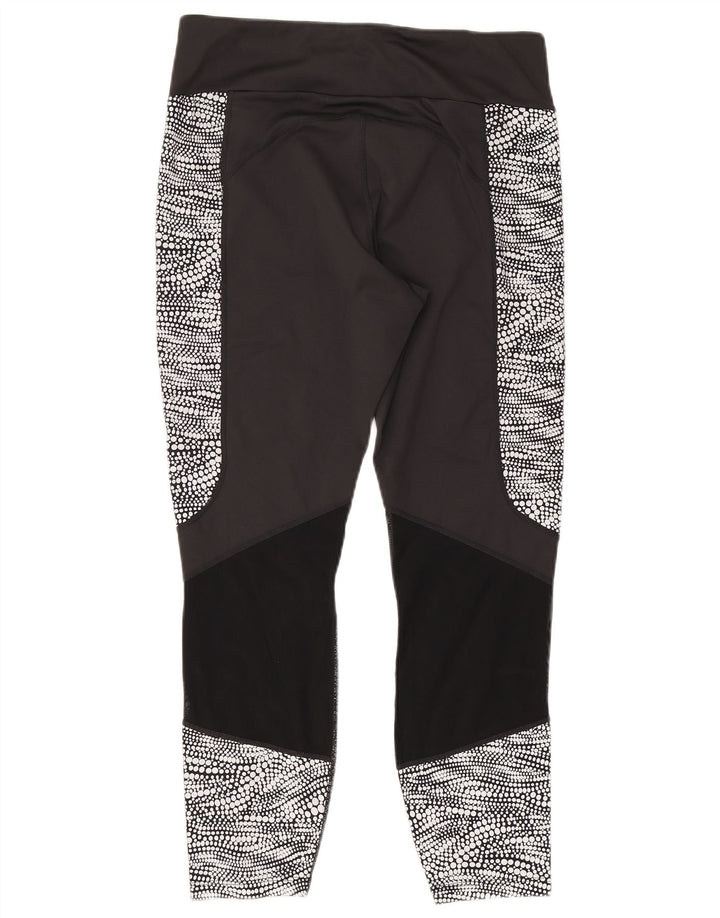 Mountain Warehouse Capri-Leggings für Damen, UK 14, Mittelschwarz, Farbblock